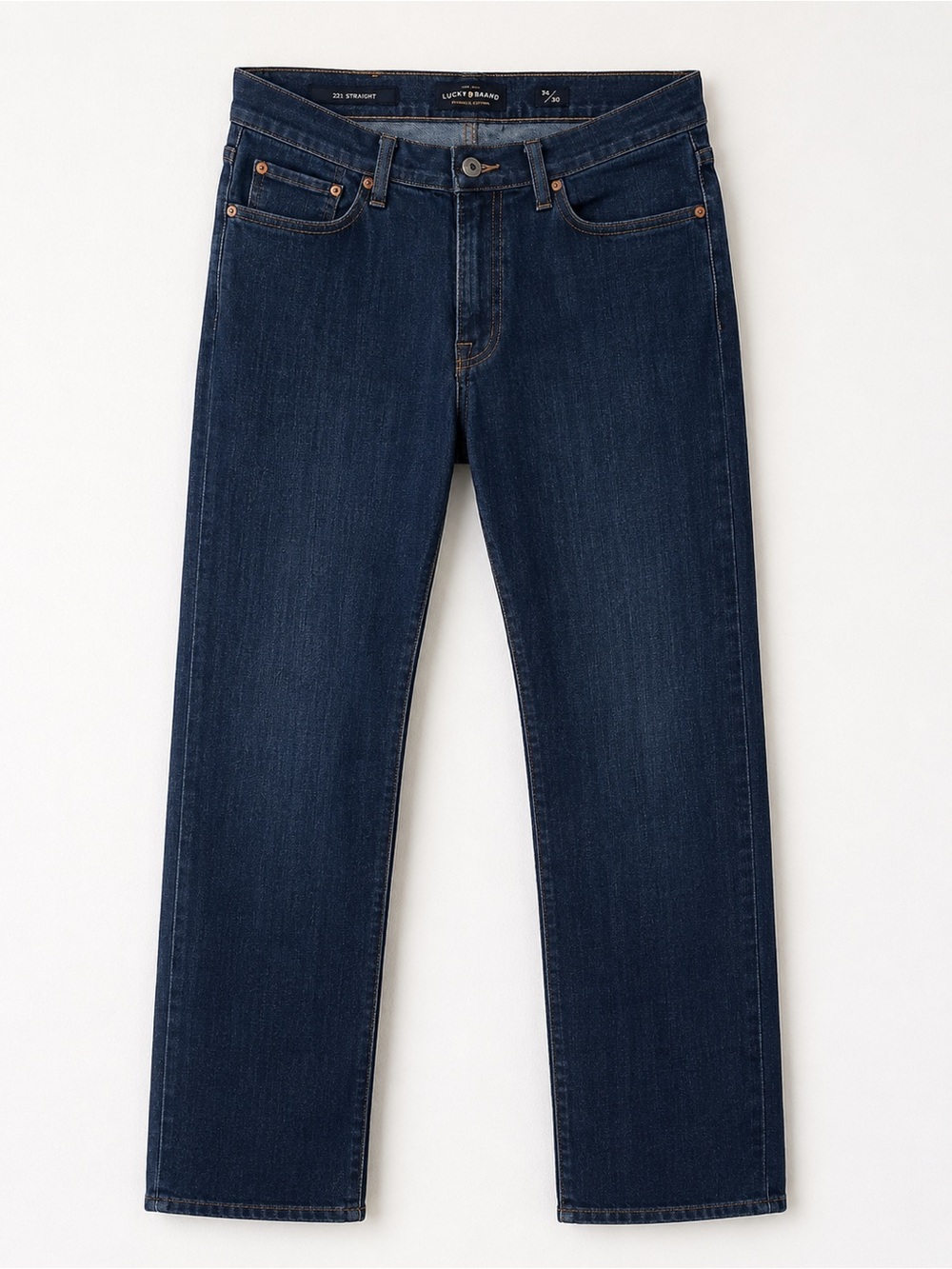 Men’s Lucky Brand Dark Indigo Straight Jeans